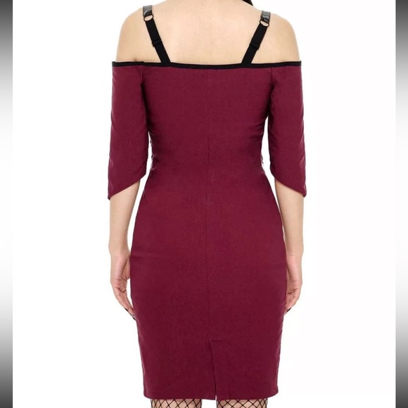 Miss Stardust - Blood Pencil Dress - Small - Picture 2 of 3